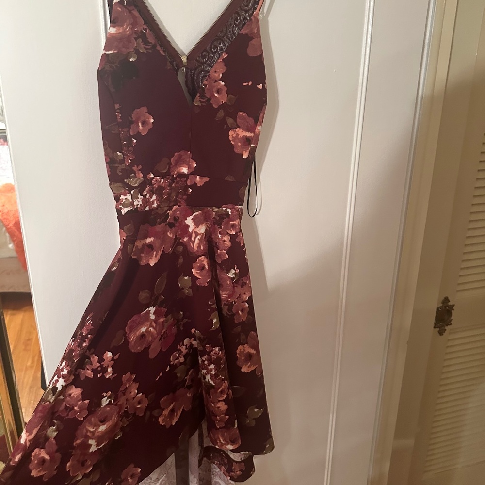 Floral mini dress
